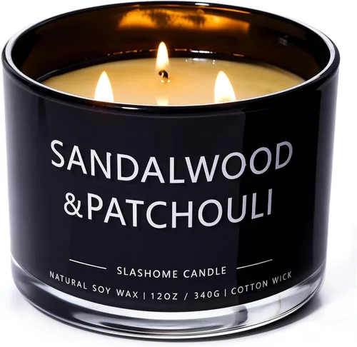 Vista 15 de Velas con aroma a pino y clavo, velas para el hogar, velas de lujo de soja de 12 onzas, 50 horas de tiempo de combustión de larga duración, regalos