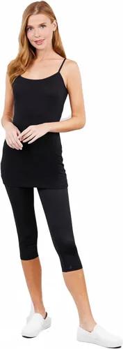 Vista 8 de ShezPretty - Camiseta sin mangas básica para mujer con tirantes tipo espagueti ajustables, 4