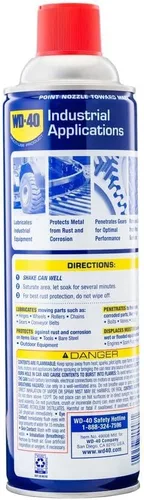 Vista 2 de WD-40 Producto multiuso, tamaño industrial, 16 OZ