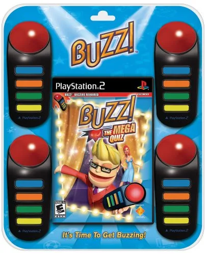BUZZ The Mega Quiz Bundle - PlayStation 2