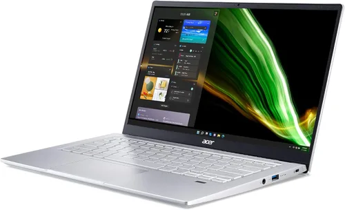 Vista 9 de Acer Swift 3 Intel Evo - Portátil delgado y ligero de 14.0" Full HD IPS Intel Core i7-1165G7, Intel Iris Xe Graphics, 16GB LPDDR4X, 512GB NVMe SSD