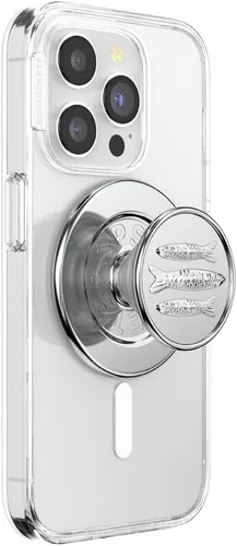 Vista 11 de Agarre para teléfono PopSockets con soporte expansible, agarre adhesivo - Transparente