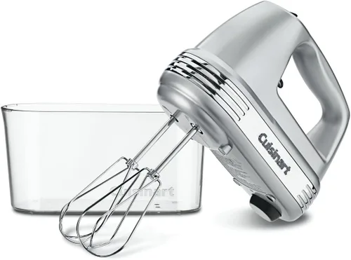 Vista 4 de Cuisinart HM-90BCS Power Advantage Plus Mezclador de mano de 9 velocidades con estuche de almacenamiento, cromo cepillado y tostadora clásica de 4