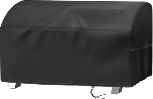 Vista 13 de Cubierta de Parrilla para Parrilla Hibachi, Cubierta de Parrilla de Mesa Pequeña Impermeable para Exteriores de Servicio Pesado, Cubierta