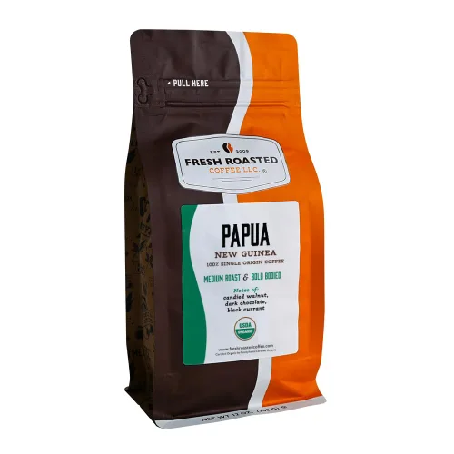 Vista 9 de Café tostado fresco LLC, café oscuro Sumatra Mandheling, tostado oscuro, tierra, bolsa de 12 onzas