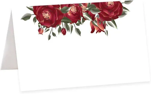 Vista 62 de Andaz Press Tarjetas de mesa de otoño y otoño con hojas de arce para mesas de fiesta de boda, tarjetas de lugar con nombre de asientos, puntuadas