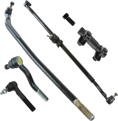 Vista 173 de TRQ Kit de dirección delantera con barra de acoplamiento de fuelle de piñón y cremallera compatible con Toyota Echo 2000-2005