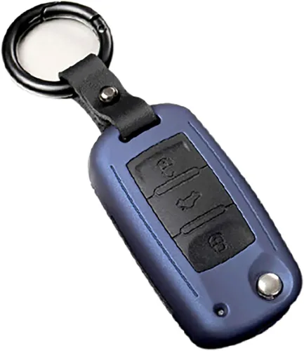 Vista 11 de ontto Funda para llavero VW ABS y silicona sin llave, protección completa para Volkswagen Jetta Passat Golf Beetle Rabbit GTI CC EOS Negro