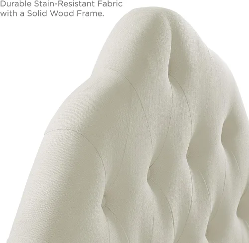 Vista 19 de Modway Sovereign Cabecero doble tapizado con botones, Tela