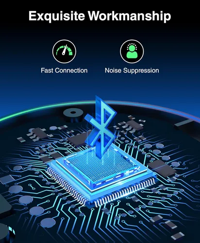 Vista 7 de Kinivo BTC450 juego de entrada auxiliar Bluetooth, manos libres, para autos (3,5 mm) - Admite AptX