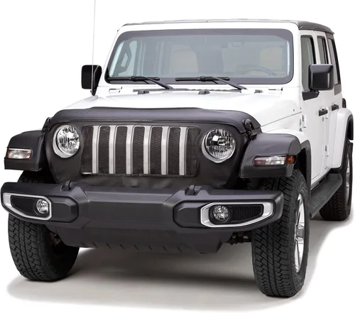 Vista 6 de Covercraft LeBra - Cubierta frontal personalizada 551712-01 Compatible con modelos seleccionados de Nissan Maxima, color negro