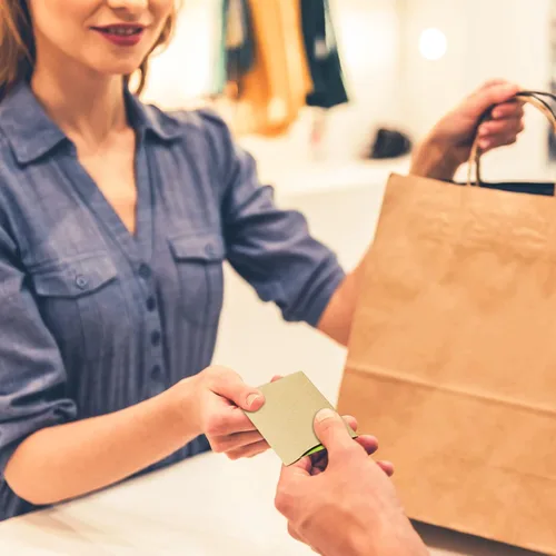 Vista 5 de Glenmal 1200 fundas para tarjetas de regalo, 3.5 x 2.4 pulgadas, en blanco, para llaves de hotel, funda para tarjetas de identificación, sobres