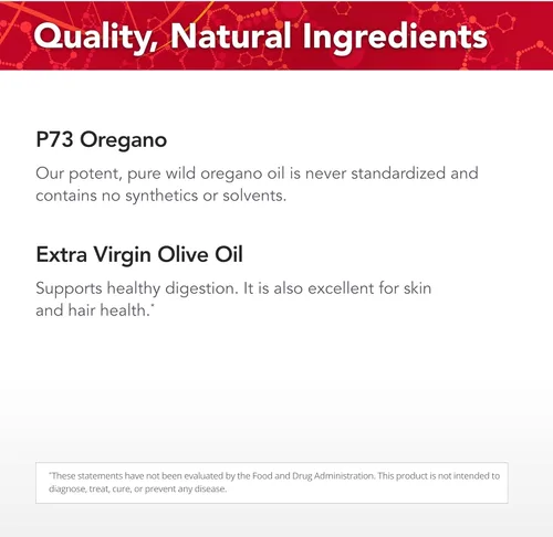 Vista 4 de Physician's Strength Aceite silvestre de orégano - 60 cápsulas de gel - Sin OMG - 60 porciones