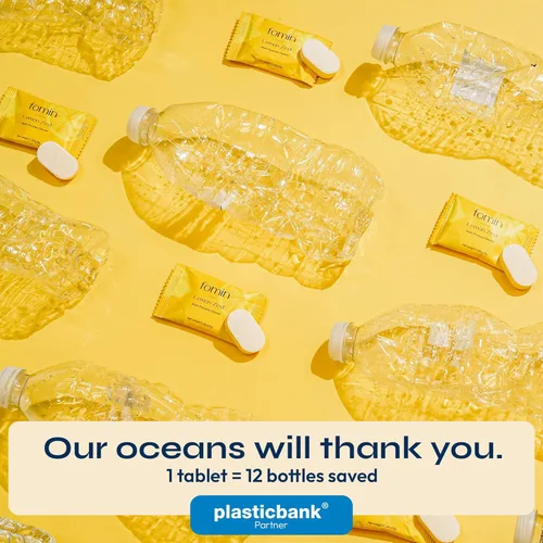 Vista 6 de FOMIN Tabletas de repuesto de limpiador multisuperficie (paquete de 12) – Lemon Zest – Tabletas de repuesto de limpiador multiusos, limpiador