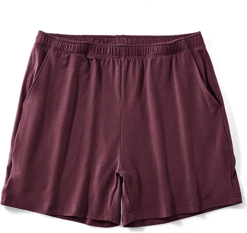 Vista 13 de AIMPACT Pantalones cortos de pijama para hombre con entrepierna de 4 Negro