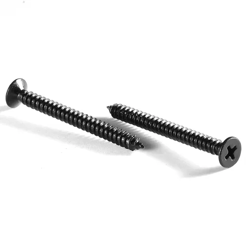 Vista 17 de Tornillos para madera # 6 x 3/8 pulgadas, 100 unidades, 18-8 (304), tornillos de acero inoxidable Phillips de cabeza plana, tornillos autorroscantes