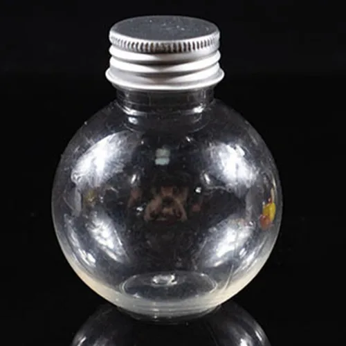 Vista 9 de Hemoton 50pcs bulbos botellas de bebida tapa de botella de leche jugo de plástico para bebidas de sellado de bebidas frías contenedores