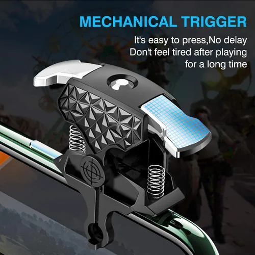 Vista 4 de 14 in 1 PUBG Mobile Phone Triggers with Cooling Fan, Cell Phone Gaming Controller with Cooler for PUBG/Call of Duty/Rules of Survival/Free Fire