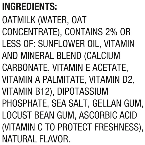 Vista 3 de Silk Leche de avena, original, sin lácteos, proyecto verificado sin OMG, medio galón