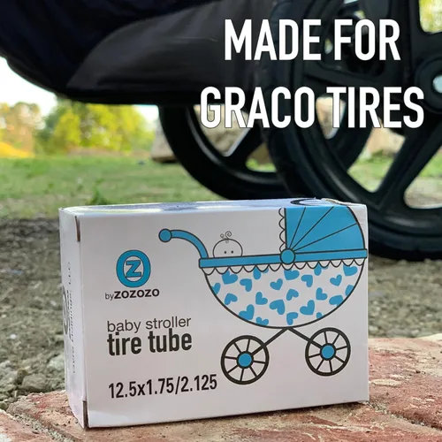 Vista 5 de Graco - Tubo de neumático delantero ajustado para cochecito de 12.5 x 1.75 pulgadas para cochecitos de correr, compatible con modelos Wayfinder