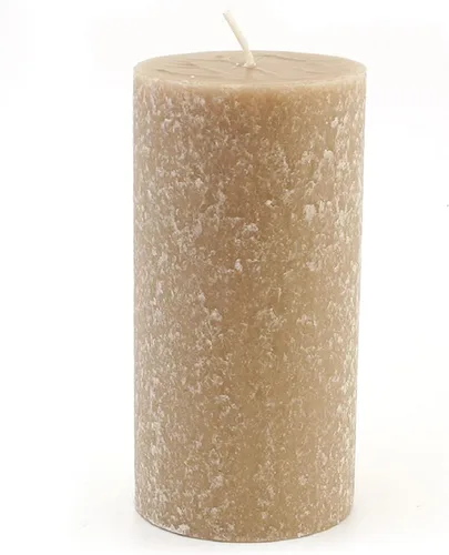 Vista 13 de Root Candles Velas de pilar sin perfume Timberline™ con textura mejorada de cera de abeja, 3 x 3 pulgadas, color gris pardo