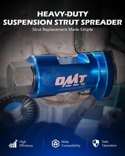 Vista 2 de Herramienta de esparcidor de puntales Orion Motor Tech, herramienta de esparcidor de suspensión universal con enchufe de transmisión de 3/8