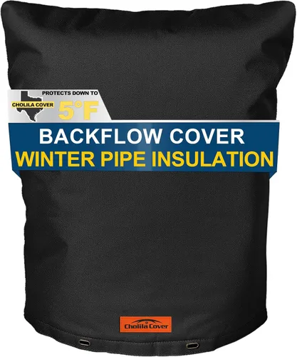 Vista 19 de Cubierta para prevención de reflujo aislada (5˚F) con tela gruesa de 7 capas, 14" de ancho x 18" de alto con capa de papel de aluminio cubierta