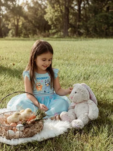 Vista 4 de Bluey Bingo Vestido para niñas de niño pequeño a niño grande Azul