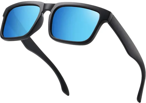 MEETSUN Polarized Sunglasses for Men Women Sports Fishing Driving Square Frame Sun Glasses UV400 Protection