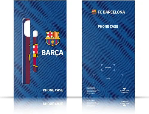 Vista 6 de Head Case Designs Officially Licensed FC Barcelona Ball Pattern Campions Leather Wallet Case Compatible with Google Pixel 7a