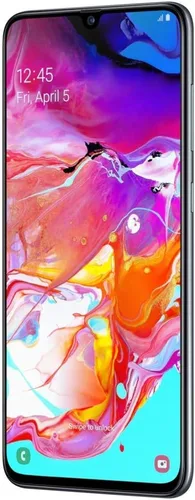 Vista 3 de Samsung Galaxy A70, 128GB, 6GB RAM, pantalla de 6.7 pulgadas, desbloqueado, negro (renovado)