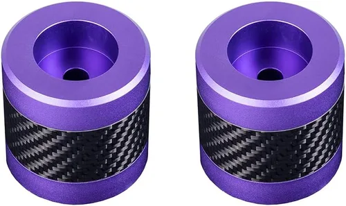 Vista 17 de Advanblack ProTek Deslizadores de barra de choque mecanizados de 1.25" Decorativos con rueda giratoria para el extremo del protector de motor CNC