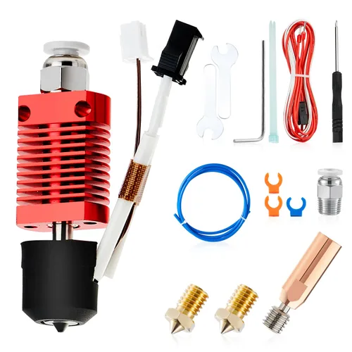 Vista 11 de 5Aplusreprap Ender 3 Hotend Upgrade: Termistor de Espárrago M3, Reemplazo Rápido, Compatible con Creality Ender 3 V2/Pro, Reemplazo de Hotend J-Head