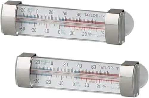 Vista 5 de Taylor Precision Products - 5925N termómetro guía de congelamiento, clips de acero inoxidable, Blanco