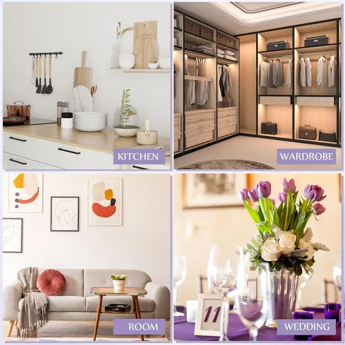 Vista 4 de Treela 1 libra de lavanda seca seca a granel de capullos de lavanda fragantes pétalos de flores para regalo de boda DIY bolsitas de fragancia