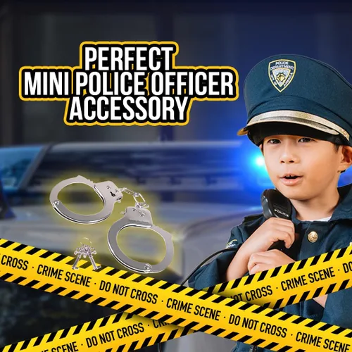Vista 5 de Accesorios para disfraz Kangaroo, esposas de metal