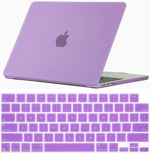 Vista 67 de Se7enline Compatible con MacBook Air 2025 de 15 pulgadas M4 M3 M2 para Mac Air de 15.3 pulgadas M4 M3 M2 Chip Modelo A2941/A3114/A3241 Funda Gris
