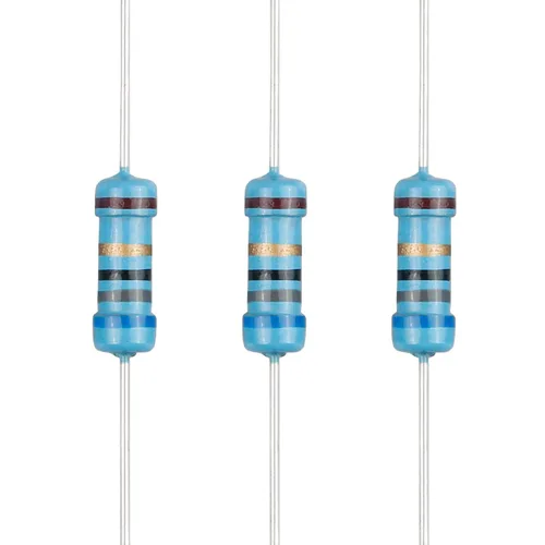 Vista 33 de 100 resistencias 1/2 W (0.5 Watt) ±1% tolerancia de película metálica, múltiples valores de resistencia opcional