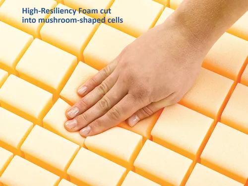 Vista 2 de Invacare Softform Premier - Colchón bariátrico, 80 pulgadas de largo, 48 pulgadas de ancho, 6 pulgadas de alto, IPM1080B48