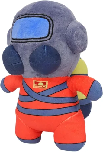 Vista 6 de Lethal Company - Peluches de peluche de Employee de 10 pulgadas, regalo ideal para cumpleaños y vacaciones (traje verde)