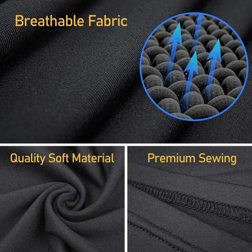 Vista 4 de TICONN Bufanda de polaina para el cuello transpirable resistente al sol y al viento para esquí pesca senderismo ciclismo