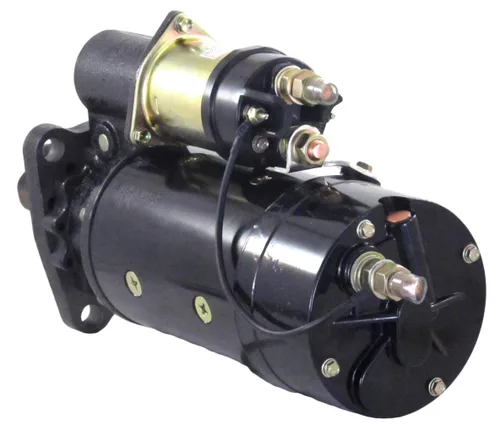 Vista 4 de RAREELECTRICAL Nuevo motor de arranque Cw de 12V 12T compatible con Caterpillar Carretilla elevadora V200 V200b V225b 6V4215 8C3596