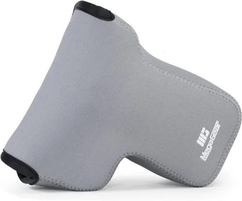 Vista 11 de MegaGear Funda de neopreno para cámara compatible con Nikon Coolpix P900, P900S, ultra ligera con mosquetón, color negro