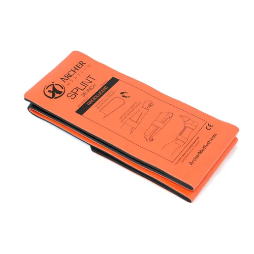 Vista 9 de Férula universal de primeros auxilios – Férula de emergencia de aluminio moldeable de 36 pulgadas para inmovilización de lesiones – Ligero