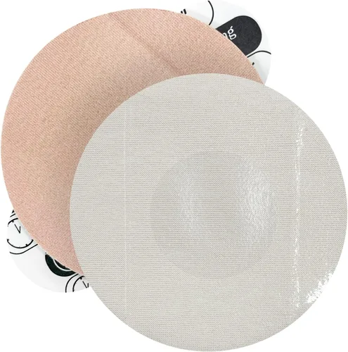 Vista 8 de Carbou Freestyle Libre 2/3 Fundas para sensores, 20 parches adhesivos de estilo libre, impermeables, para Libre, Enlite, Guardian, sin pegamento