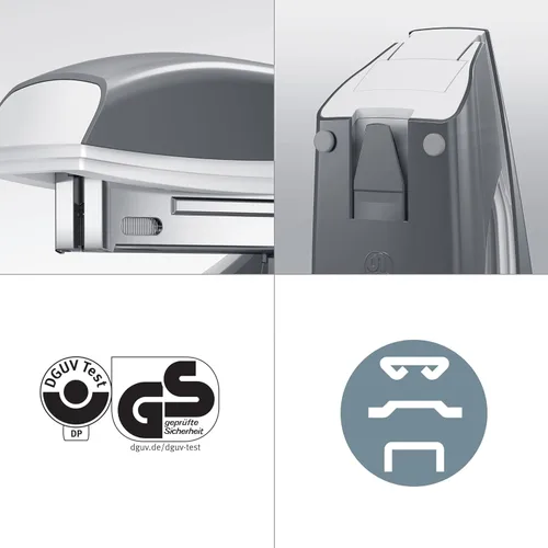 Vista 4 de Leitz 55022036 NeXXT Series Wow Metal 30 hojas grapadora de oficina - Azul