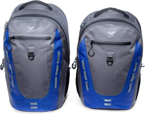 Vista 7 de Submersipack - Mochila impermeable – sumergible, inflable, flotante, cubierta de TPU duradera, bolsa seca de nailon con cremallera hermética