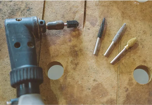 Vista 5 de Kutzall Rebaba cilíndrica extrema, eje de 1⁄8", muy grueso - Accesorio para carpintería para Dremel, Foredom, DeWalt, Milwaukee. carburo