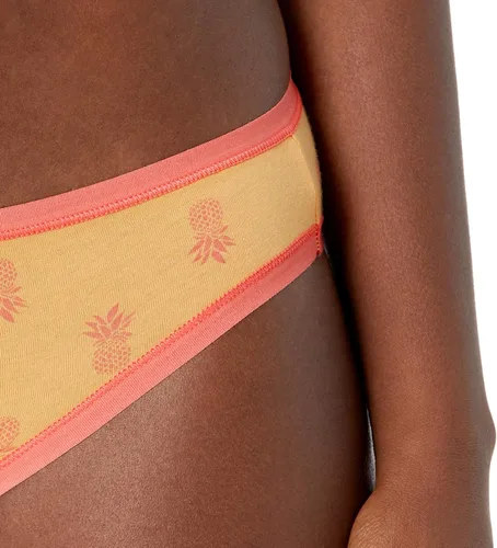 Vista 4 de Tienda Essentials Ropa interior de algodón estilo bikini para mujer paquete múltiple disponibles en tallas extra-grandes