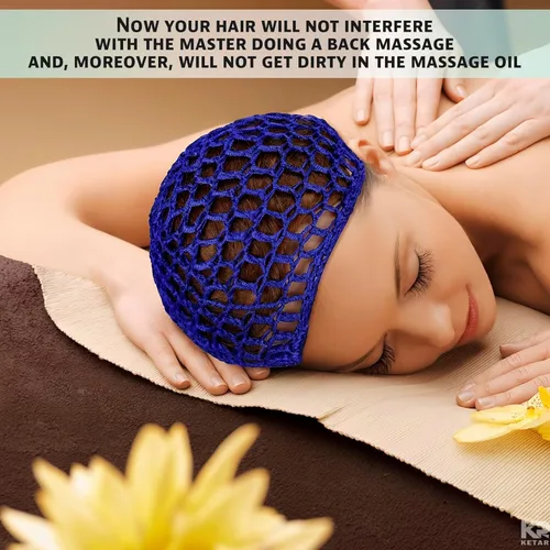 Vista 9 de 4 redes para el cabello para dormir, 5.5 x 7 pulgadas, ligeras, transpirables, de malla de viscosa, suaves, cómodas para uso a largo plazo, hechas a